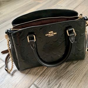Black and Gold Coach Bag!